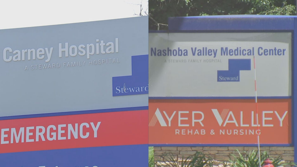 Steward Health Care will lay off more than 1,200 employees at Carney and Nashoba Valley hospitals